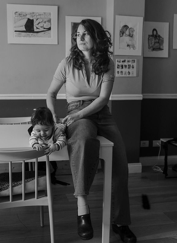 Ritratto di una donna in attesa